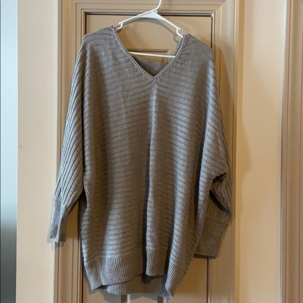 New York & Company | Oversized Open Back Sweater